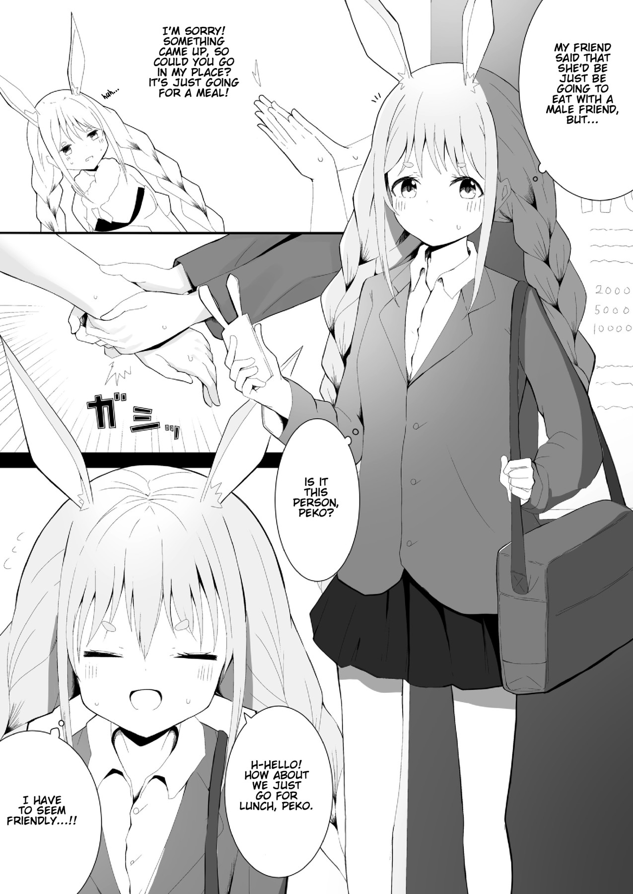 Hentai Manga Comic-A Story About Using a Hypno App On Pekora-Read-2